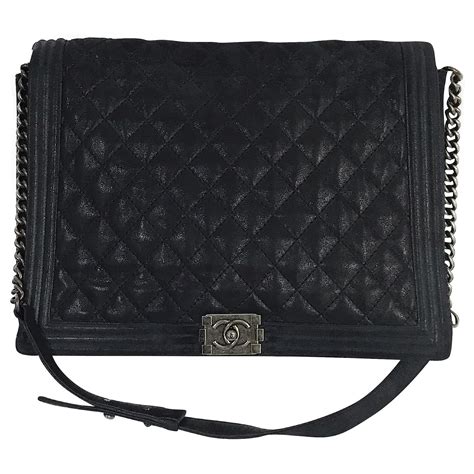 chanel le boy maxi|Chanel men's bag.